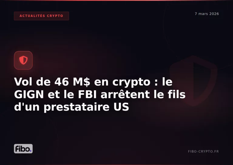 $46M Crypto Theft: GIGN and FBI Arrest Son of US Government Contractor