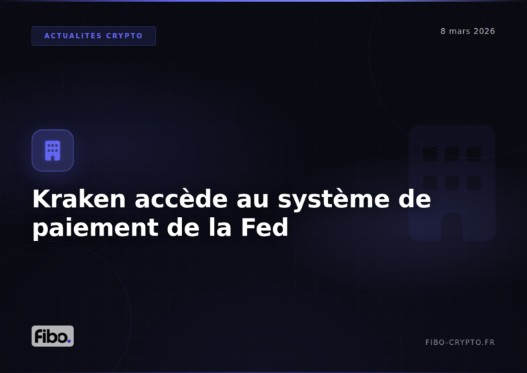 Kraken devient la première crypto-entreprise à accéder au système de paiement de la Fed