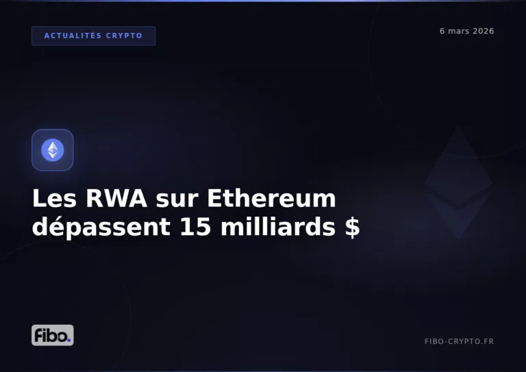 Ethereum RWA Surpasses $15 Billion: Tokenization Goes Mainstream
