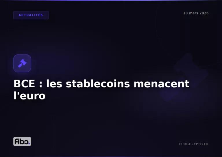 ECB Warns: Stablecoins Threaten European Monetary Sovereignty