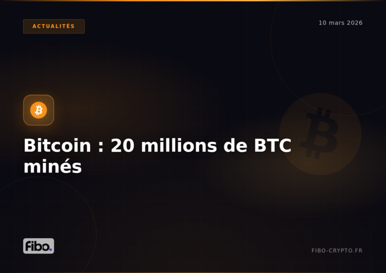 Bitcoin : le 20 millionième BTC a été miné, il n’en reste plus qu’un million