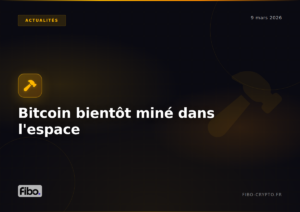 Bitcoin bientôt miné dans l'espace : le projet de data center orbital