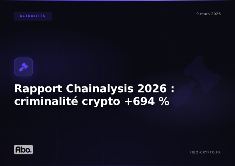 Rapport Chainalysis 2026 : la criminalité crypto étatique explose de 694 %