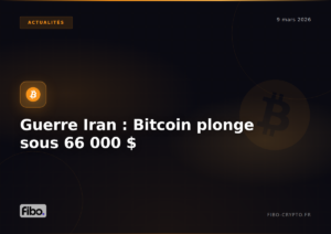 Iran War: Bitcoin Plunges Below $66,000 as Oil Surges to $111