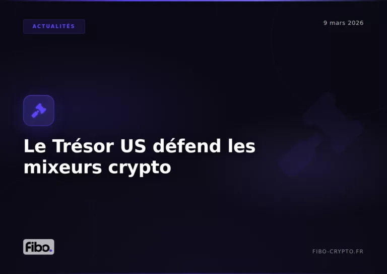 US Treasury Acknowledges Legitimate Uses of Crypto Mixers