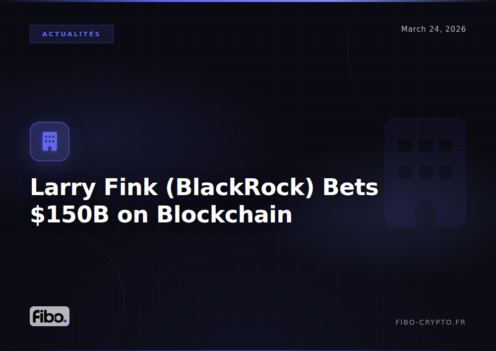 Larry Fink BlackRock 150 Billion Blockchain