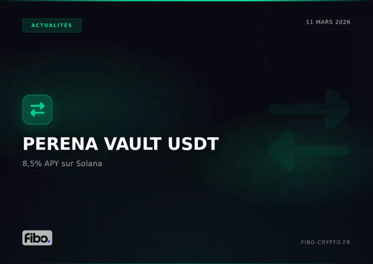 Perena Launches USDT Vault at 8.5% APY on Solana: Institutional Yield for Everyone