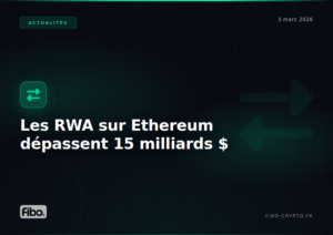 Rwa ethereum 15 milliards tokenisation accelere