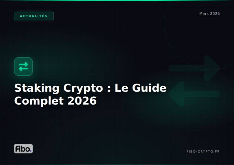 Staking crypto guide 2026