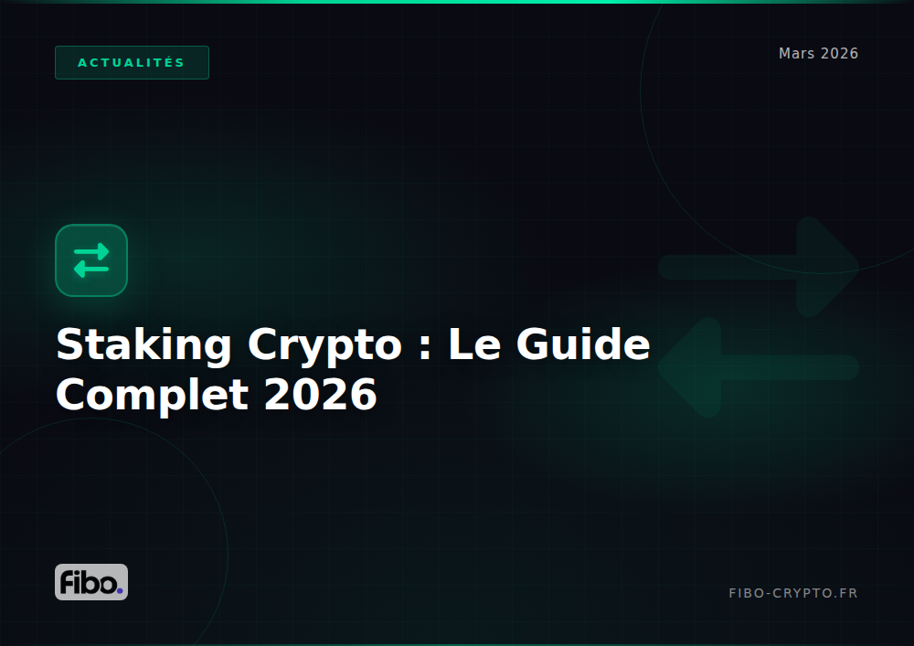 Staking crypto guide 2026