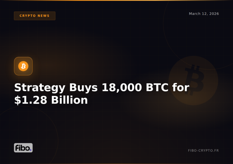 Strategy Buys 18,000 BTC for $1.28 Billion: The Race to One Million Bitcoins