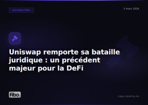 Uniswap class action rejetee precedent defi