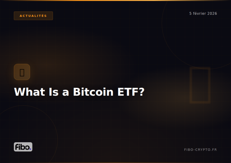 What is a bitcoin etf