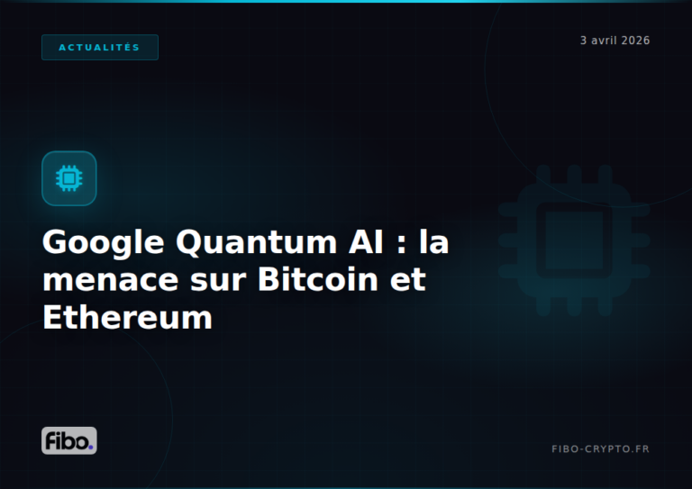 Google Quantum AI : la menace sur Bitcoin et Ethereum se rapproche plus vite que prévu