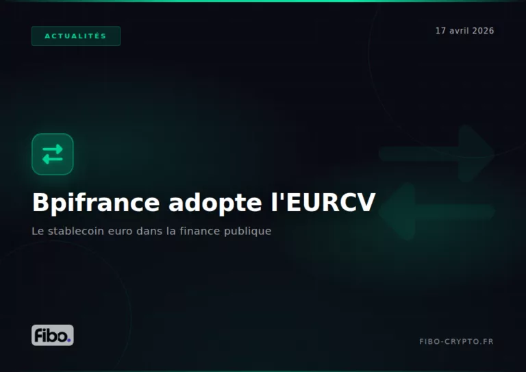 Bpifrance Adopts SG-FORGE’s EURCV: Euro Stablecoin Enters French Public Finance