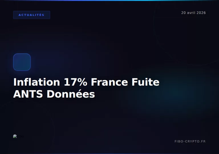 17% Cumulative Inflation in France and ANTS Data Breach: When Savings and Privacy Evaporate
