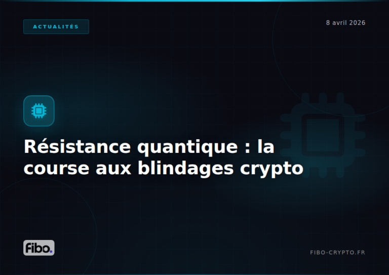 Résistance quantique : la course aux blindages crypto a commencé
