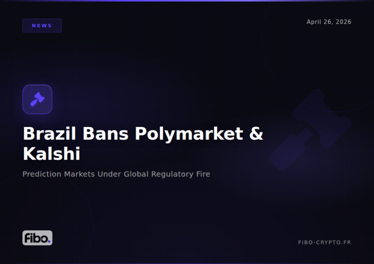 Brazil bans Polymarket and Kalshi: prediction markets under global regulatory fire