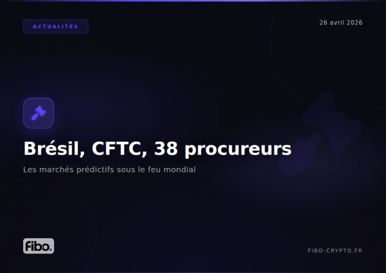 Brésil, CFTC, 38 procureurs : les marchés prédictifs sous le feu mondial