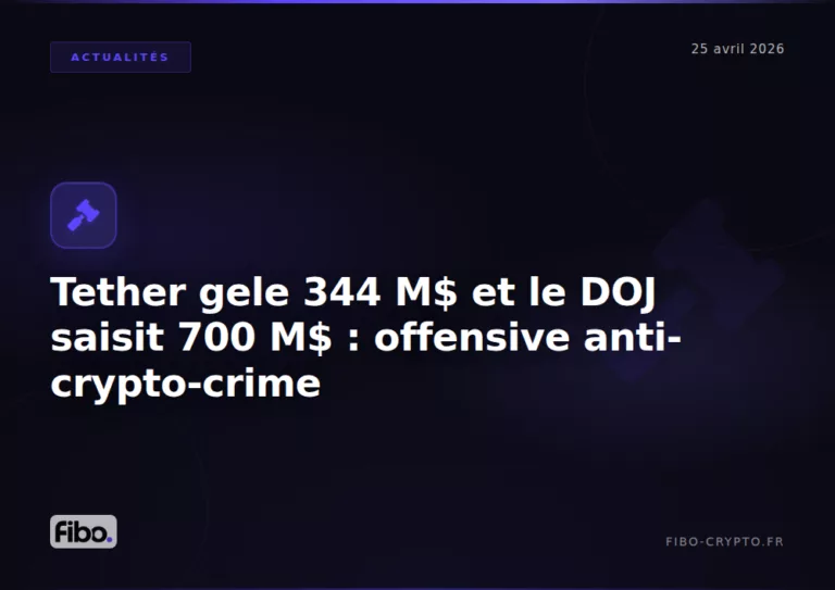 Tether Freezes $344M and DOJ Seizes $700M: America’s Crypto Crime Crackdown